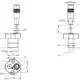 Индуктивный датчик линейных перемещений Balluff BIP AD0-B014-01-EB00,15-S4