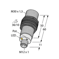 Емкостной датчик TURCK BCC10-S30WD-AP4X-H1141