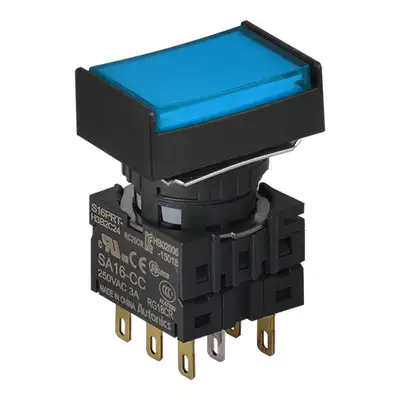 Кнопочный выключатель Autonics S16PRT-H4B2C12