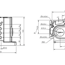 Блочный выключатель Balluff BNS 813-D04-D16-100-20-02