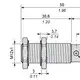 Индуктивный датчик Telemecanique XS612B3DAM12
