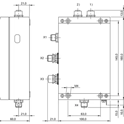 Блок обработки RFID Balluff BIS M-6022-019-050-03-ST14