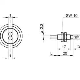 Оптоволоконный кабель Baumer FUE 200E1Y00