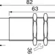 Индуктивный датчик EGE-Elektronik IGMT 010 GSP