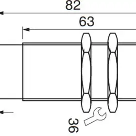Индуктивный датчик EGE-Elektronik IGMT 010 GSP