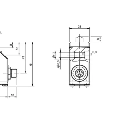 Одиночный выключатель Balluff BNS 813-FD-60-185-S80R