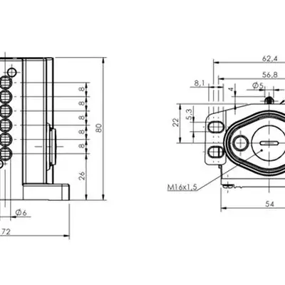 Блочный выключатель Balluff BNS 819-B06-R08-46-11