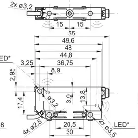 Ультразвуковой датчик расстояния Baumer UNCK 09T9114