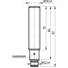 Оптический датчик ТЕКО OX AC42A-43P-2000-LZS4-C