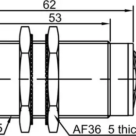 Индуктивный датчик LANBAO LR30XCF15ATOY