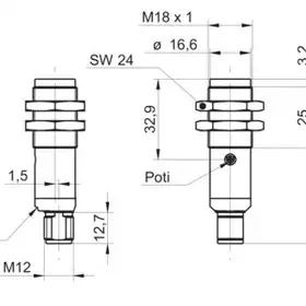 Оптический датчик Baumer OR18W.TI-ZZZP.9VO