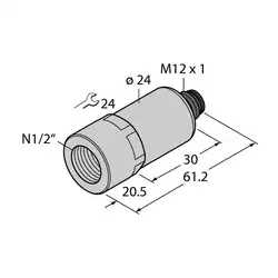 Датчик давления TURCK PT400R-2017-I2-H1143/X