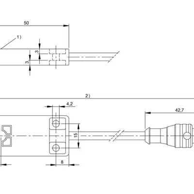 RFID головка чтения/записи Balluff BIS C-322-PU1-05