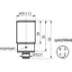 Индуктивный датчик ТЕКО ISB AC8B-43P-15-LZS4