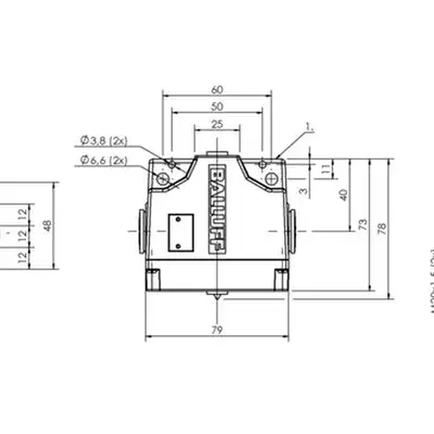Блочный выключатель Balluff BNS 816-B03-PA-12-610-11