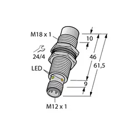 Индуктивный датчик TURCK NI12U-MT18M-VP4X-H1141