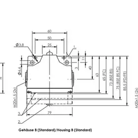 Блочный выключатель Balluff BNS 813-B06-R12-61-A-22-06-FC