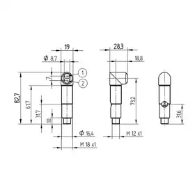 Оптический датчик Wenglor LW86NCT3