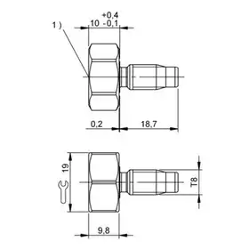 Транспондер RFID Balluff BIS M-143-02/A-T8-GY-SA3