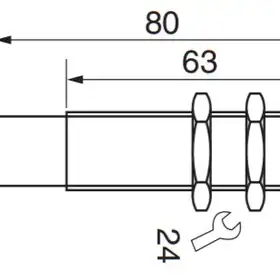 Индуктивный датчик EGE-Elektronik IGMW 005 GSP