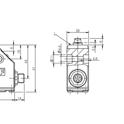 Одиночный выключатель Balluff BNS 819-FE-60-101-S80R