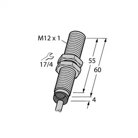 Индуктивный датчик TURCK BI2-M12-LIU