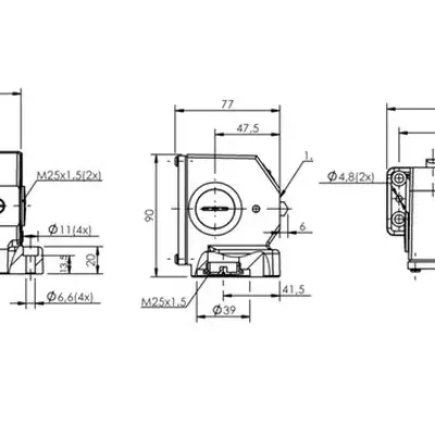 Блочный выключатель Balluff BNS 819-B08-D16-72-10