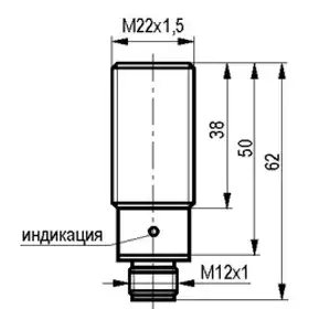 Индуктивный датчик ТЕКО ISB AC6A-31P-7-LS4-B