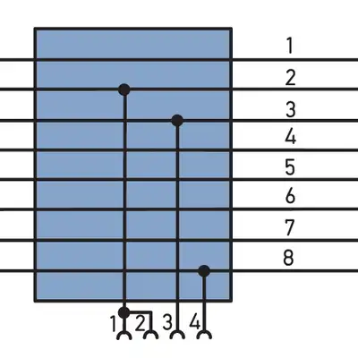 Соединительный кабель Wenglor BG2BSW1-08M