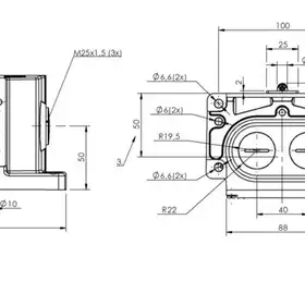 Блочный выключатель Balluff BNS 819-D03-L16-100-10-S80L
