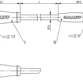 Соединительный кабель Balluff BCC M425-M313-3F-628-PX0334-006
