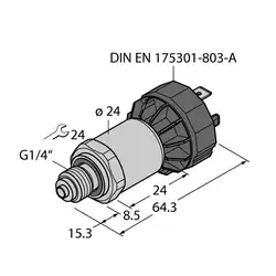 Датчик давления TURCK PT6A-1040-I2-DA91