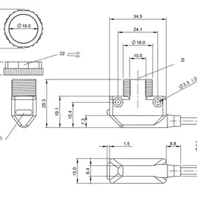 Оптический датчик Balluff BOS 11K-X-IS11-02