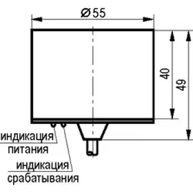 Индуктивный датчик ТЕКО ISB D10A-32P-25-LZ