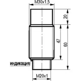 Индуктивный датчик ТЕКО ISN EC85A-11-15-LZR18