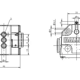 Блочный выключатель Balluff BNS 813-B03-R08-40-60-01