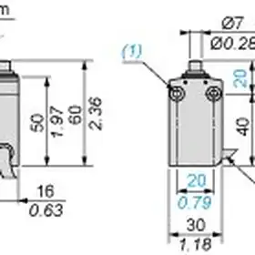 Kонцевой выключатель Telemecanique XCMN2110L2