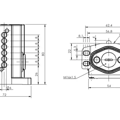 Блочный выключатель Balluff BNS 819-B06-D08-46-13