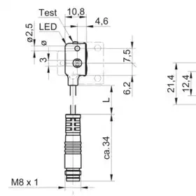 Оптический датчик Baumer FSDK 07D9601/KS35A