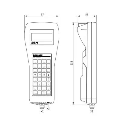 RFID портативный прибор чтения-записи Balluff BIS M-810-0-003