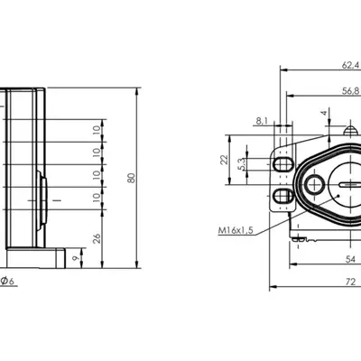 Блочный выключатель Balluff BNS 819-B05-K10-46-11