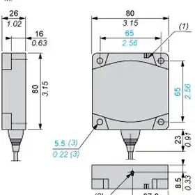 Индуктивный датчик Telemecanique XS8D1A1PBL2