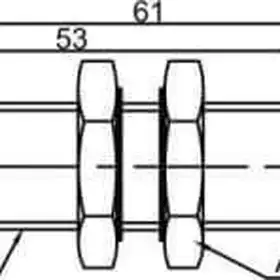 Индуктивный датчик LANBAO FY12DPO