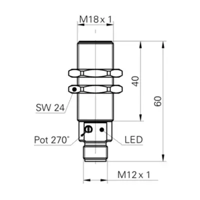 Оптический датчик Baumer FZAM 18N1150/S14