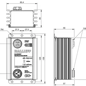 Блок питания Balluff BAE PS-XA-1W-24-038-602