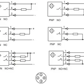 Оптический датчик LANBAO PR18-DM3DNC-E2