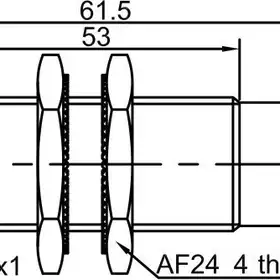 Индуктивный датчик LANBAO LR18XCF12DPCY