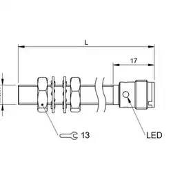 Индуктивный датчик Balluff BES M08MH1-PSC30B-S04G