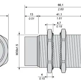 Индуктивный датчик Telemecanique XS630B4NBL2