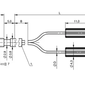 Оптоволоконный кабель Balluff BFO D10-XAH-KB-EAK-10-02